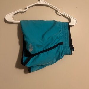 The North Face Turquoise and Black Active Skort